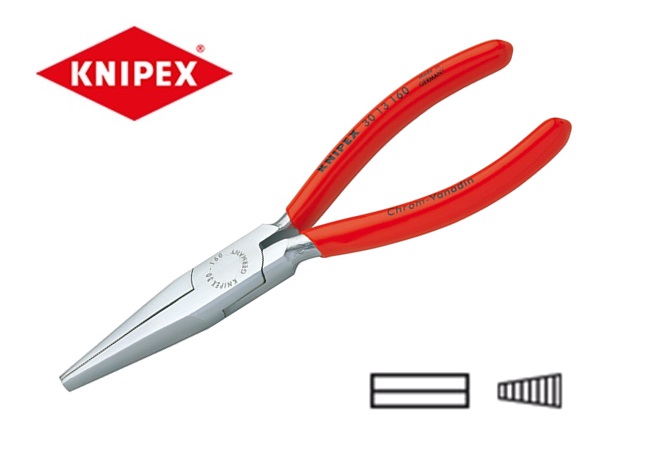 Langbektang met platte bek 140mm Knipex 30 15 140 | DKMTools - DKM Tools