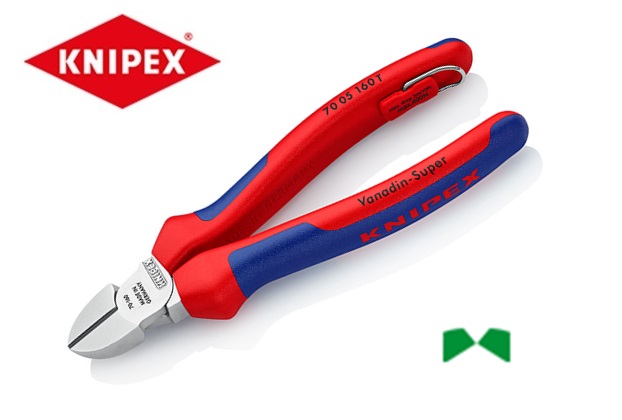 Zijkniptang, 160mm,Knipex 70 05 160 | DKMTools - DKM Tools