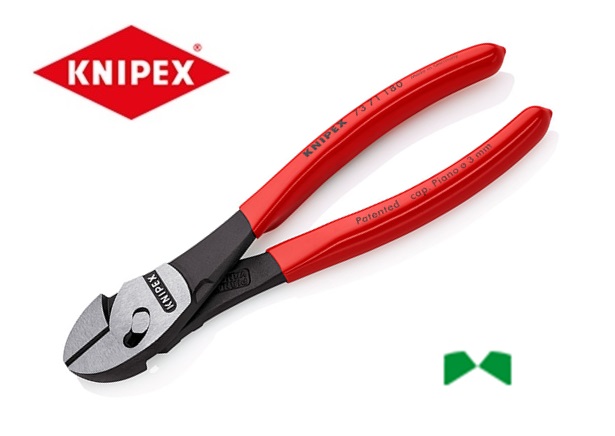 Zijkniptang 180mm TwinForce Knipex 73 71 180