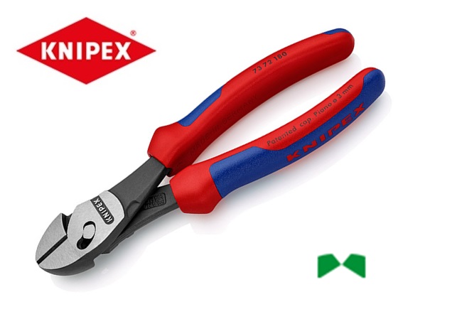 Zijkniptang 180mm TwinForce Knipex 73 72 180 F | DKMTools - DKM Tools