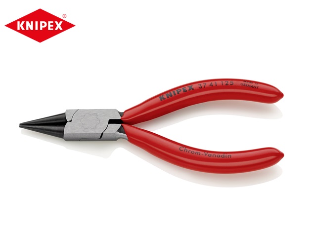 Knipex Grijptang voor fijnmechanica 125mm, Platte ronde bekken | DKMTools - DKM Tools