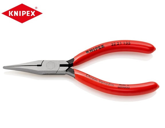 Knipex Justeertang 135mm, platte puntige bekken | DKMTools - DKM Tools