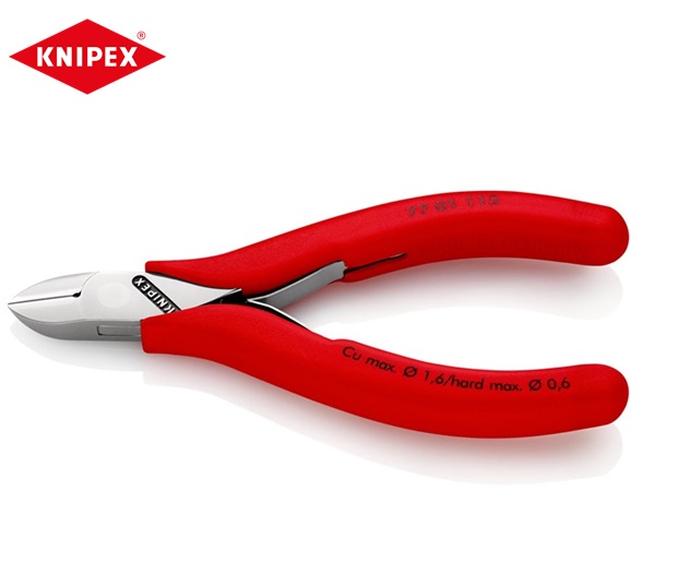 Knipex Elektronica-zijsnijtang 115mm