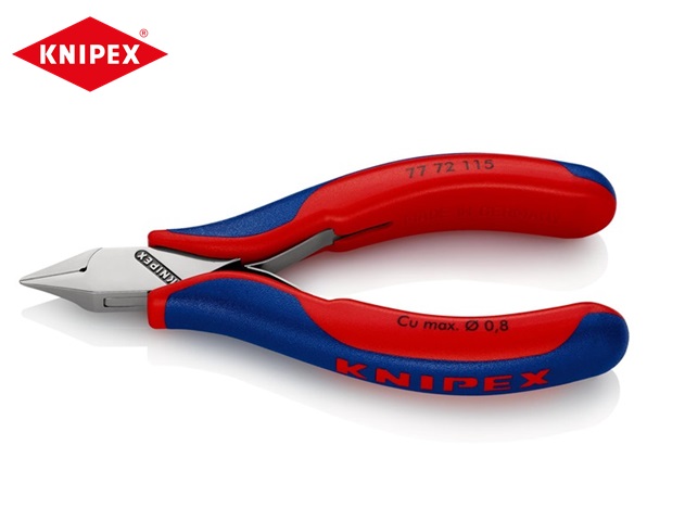 Knipex Elektronica-zijsnijtang Mini, 115mm