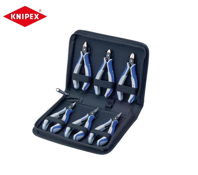 Knipex Elektronische precisie tangen set 6st