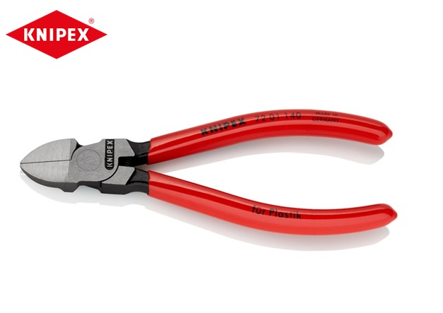 Knipex Zijsnijtang voor kunststof 160mm | DKMTools - DKM Tools