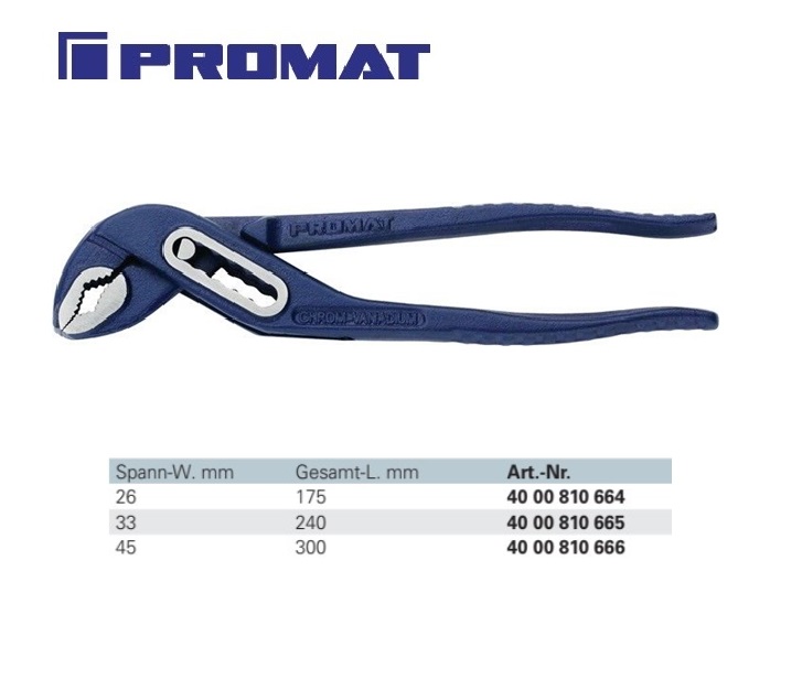 Waterpomptang 240mm DIN ISO 8976 | DKMTools - DKM Tools