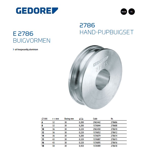 Buigvorm 8 mm | DKMTools - DKM Tools