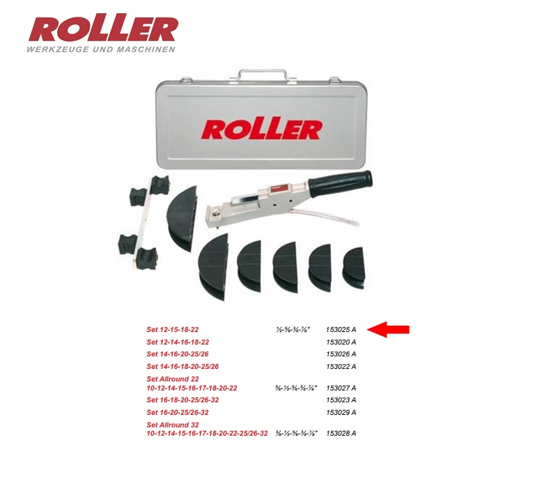 ROLLER Polo Set 12-15-18-22 Roller