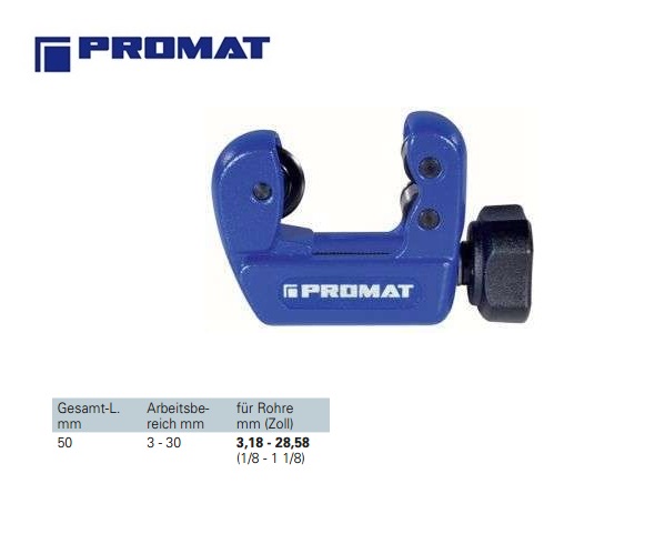 Mini-pijpsnijder 3-30mm | DKMTools - DKM Tools