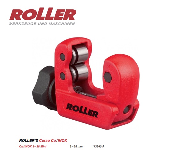 ROLLER Corso Cu Mini-pijpsnijder 3-28mm