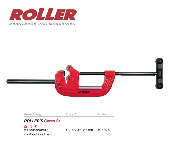 Roller Pijpsnijder Corso St 10-63 mm | DKMTools - DKM Tools