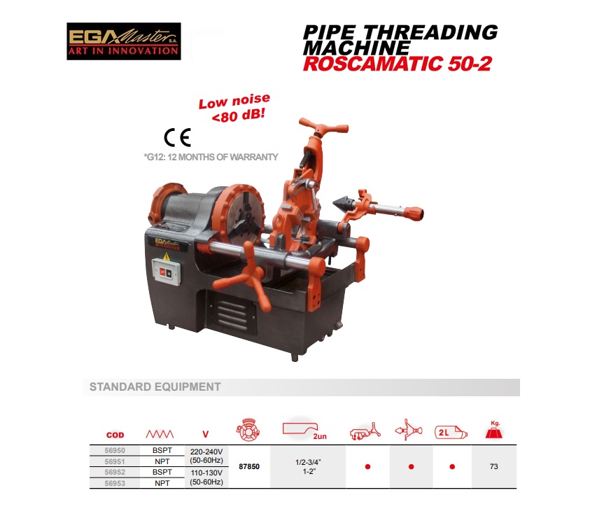 Ega Master ROSCAMATIC 50-2 BSPT 220 - 240 V /50-60 Hz