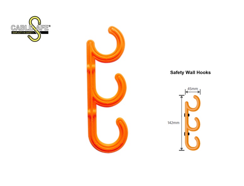 Veiligheidshaak voor kabels -  Magnetische | DKMTools - DKM Tools