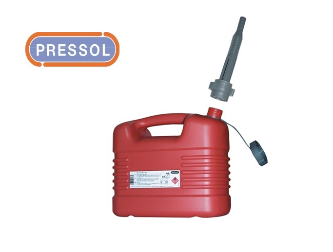 Jerrycan Benzine Luxe 10l rood HDPE