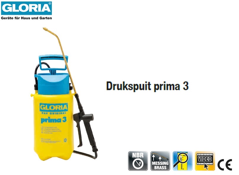 Drukspuit Gloria Prima 5 - 5 liter 42E | DKMTools - DKM Tools