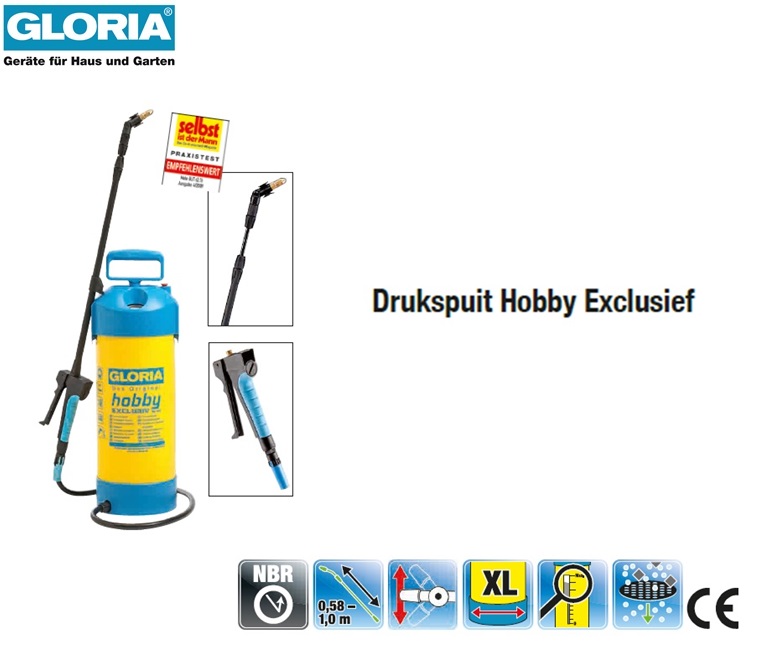 Drukspuit Gloria Hobby Exclusief 262 - 5 liter