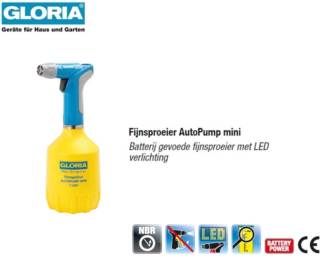 Fijnsproeier Gloria Hobby 10 - 1 liter | DKMTools - DKM Tools