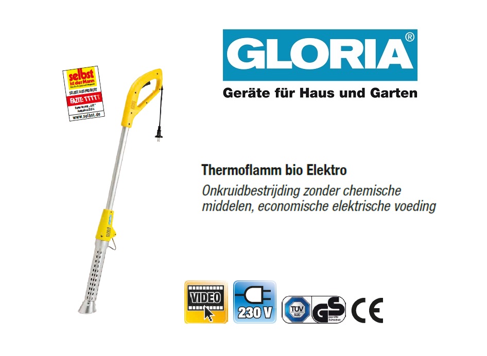 Gloria Bio Electro Onkruidbrander