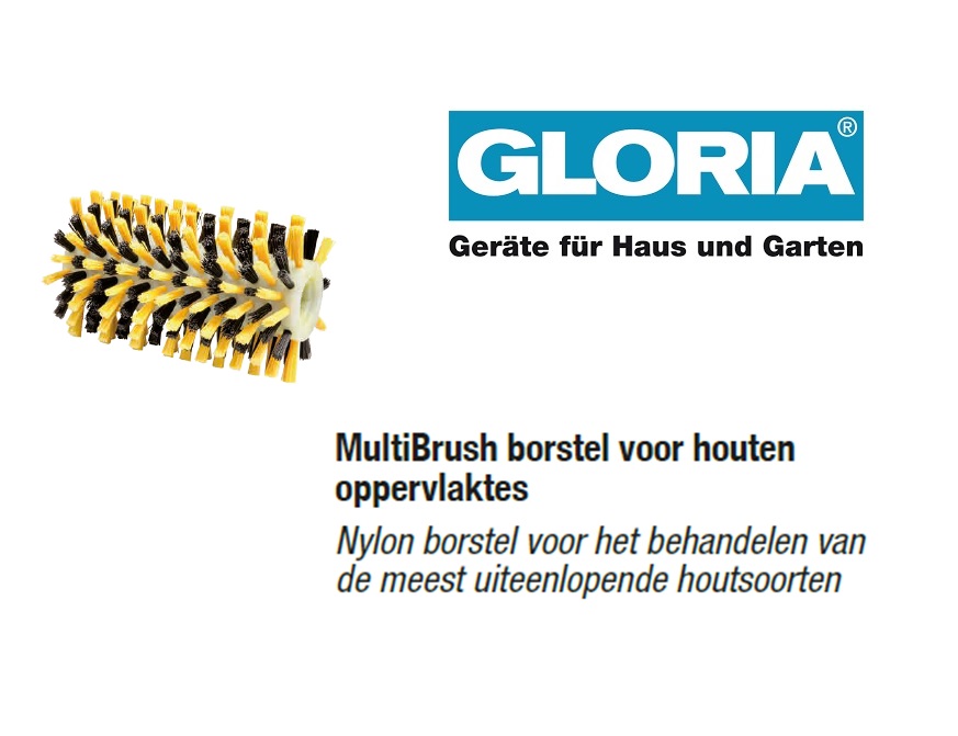 MultiBrush borstel voor houten oppervlaktes