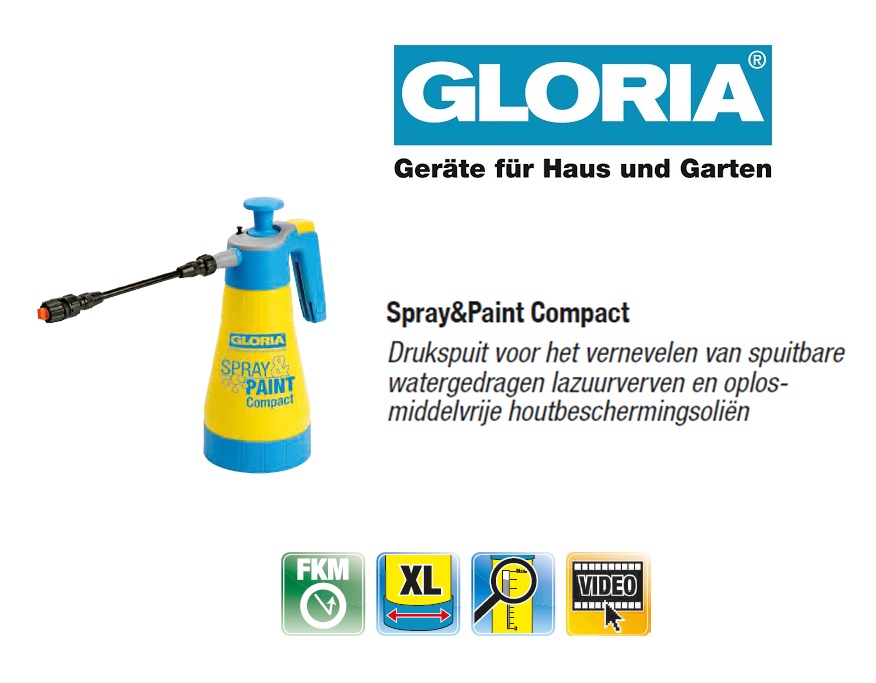 Gloria Spray & Paint Compact 1,25L