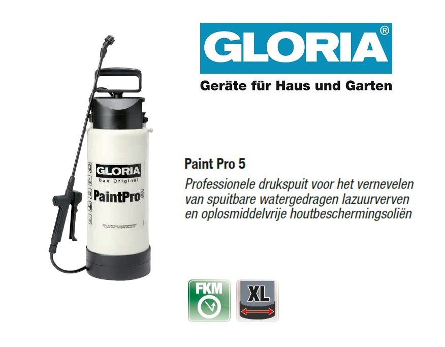 Gloria Spray & Paint Pro - 5 liter