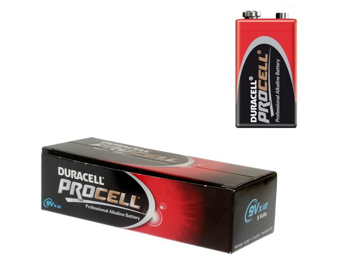 Procell batterij PC 1604 9V Duracell 6LR61