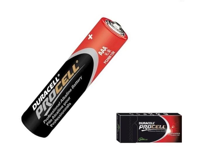 Procell batterij AAA 1,5V LR03 Duracell PC 2400