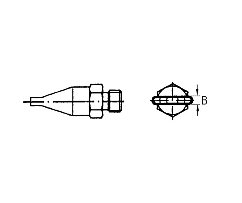 Weller nozzle F-06 (br 12,0/ D 1,5)