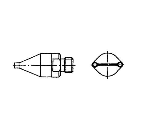 Weller nozzle FD4 (diam 1,5/ afst. 8,0)