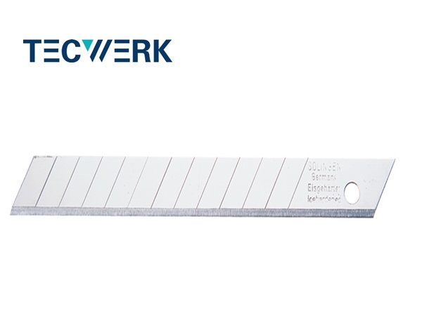 Afbreeklemmet L100xB17,7xS0,5mm 7 breukplaatsen