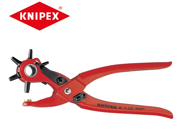 Knipex Revolverponstang Rood 220mm