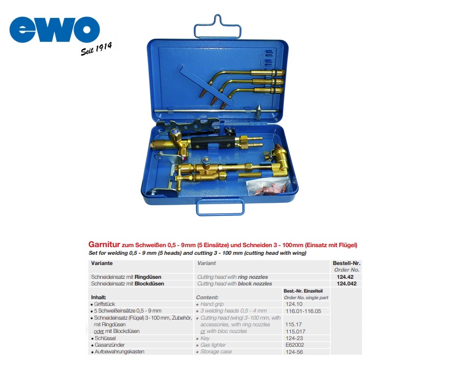 Las-snijgarnituur Set 0,5 - 9 mm 3 - 100 mm | DKMTools - DKM Tools