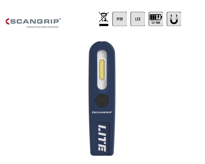 Scangrip Stick Lite M LED-accuhandlamp 3,7 V 1800 mAh 30-300 LM | DKMTools - DKM Tools