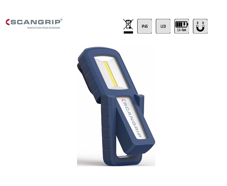 Scangrip MINIFORM 3.7 V 1600 mAh 100-200 lM