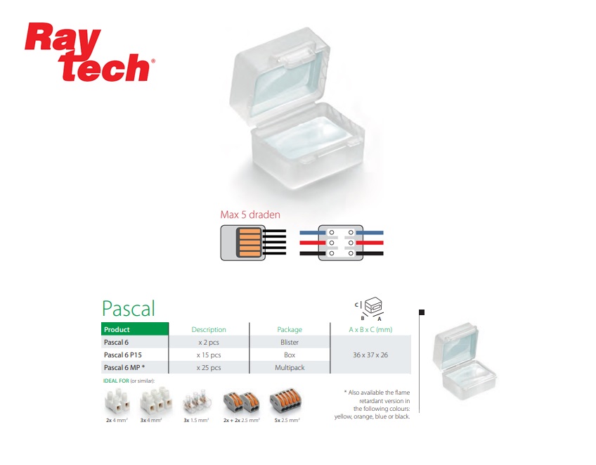 Gel Box PASCAL max 5x2,5 (2 st)