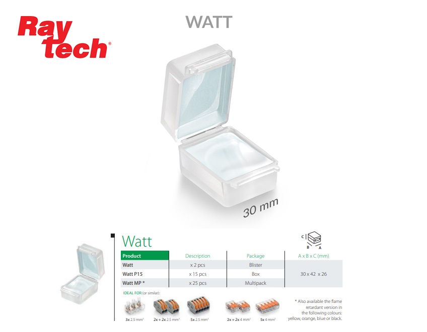 Gel Box WATT max 5x4,0 (2 st)