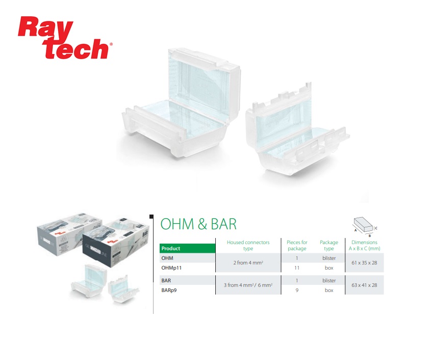 Gel Box OHM 2x 4 qmm (1 st)