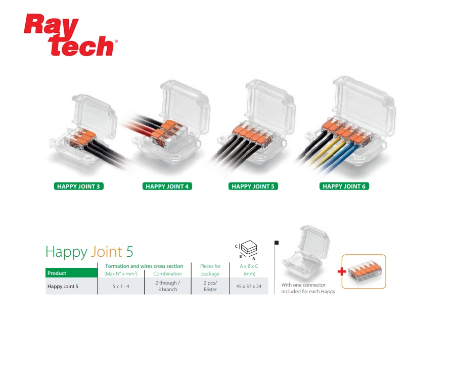 Gel Box Happy Joint 4  4x1-4 (2 st) | DKMTools - DKM Tools