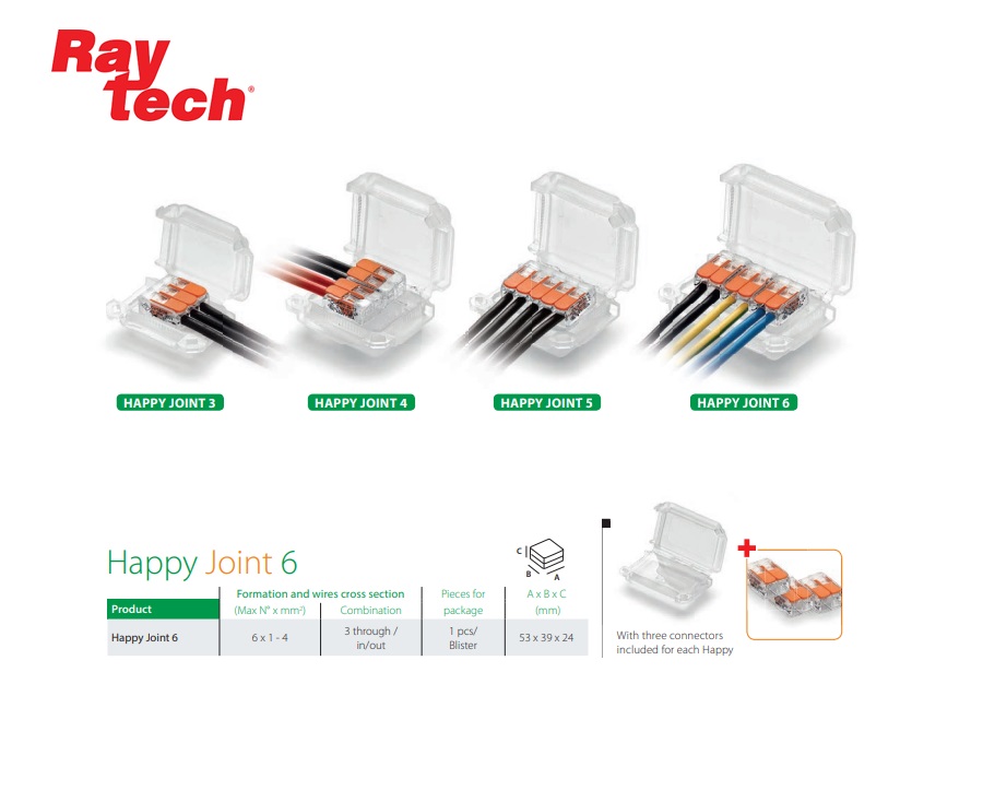 Gel Box Happy Joint 6 6x1-4 (1 st)