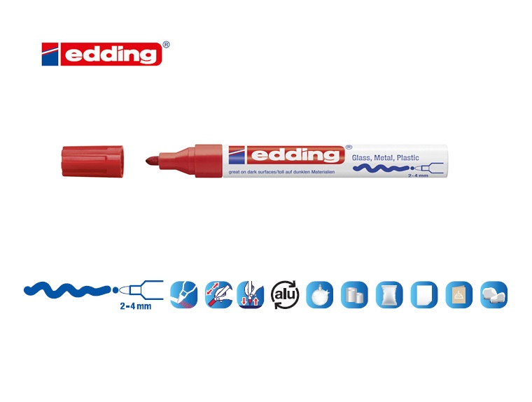 Edding 750 glanslakmarker oranje | DKMTools - DKM Tools