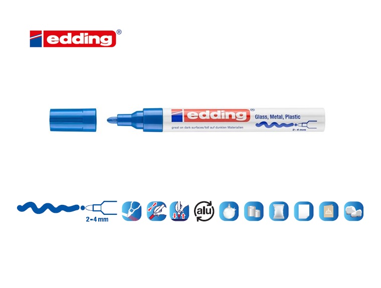 Edding 750 glanslakmarker oranje | DKMTools - DKM Tools