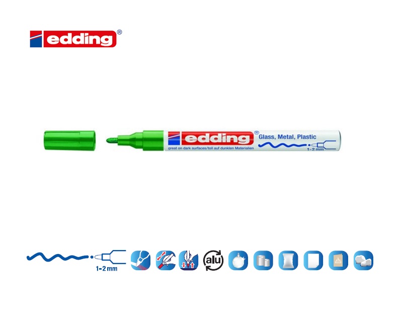 Edding 751 glanslakmarker zwart | DKMTools - DKM Tools