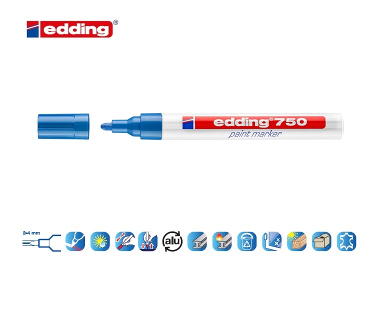 Edding 750 lakmarker wit | DKMTools - DKM Tools