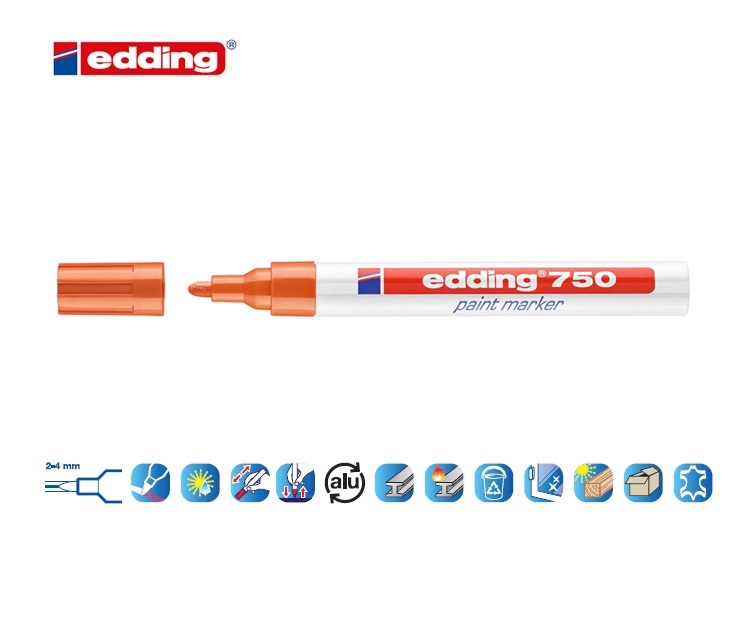 Edding 750 lakmarker oranje