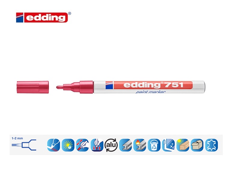 Edding 751 lakmarker zilver | DKMTools - DKM Tools