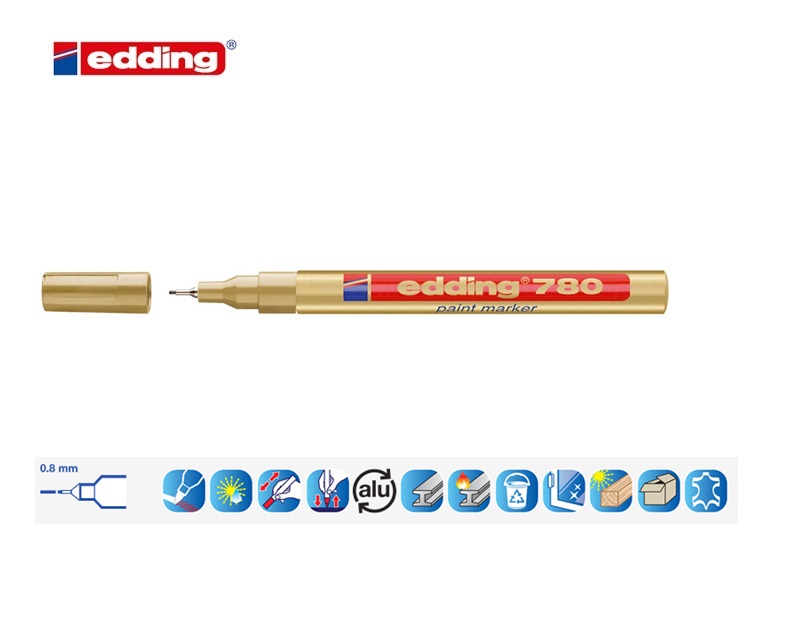 Edding 780 lakmarker wit | DKMTools - DKM Tools