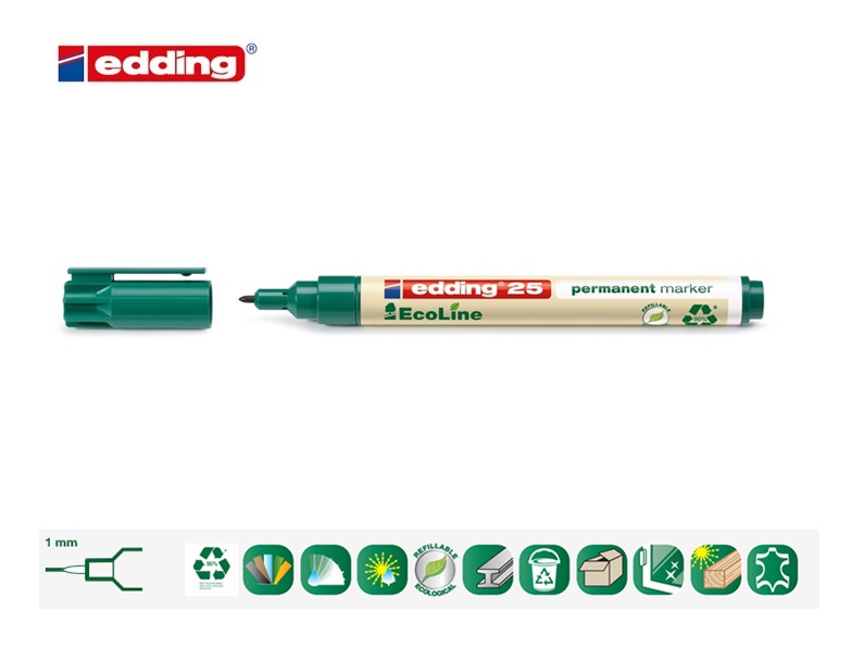 Edding 25 EcoLine permanent marker blauw | DKMTools - DKM Tools