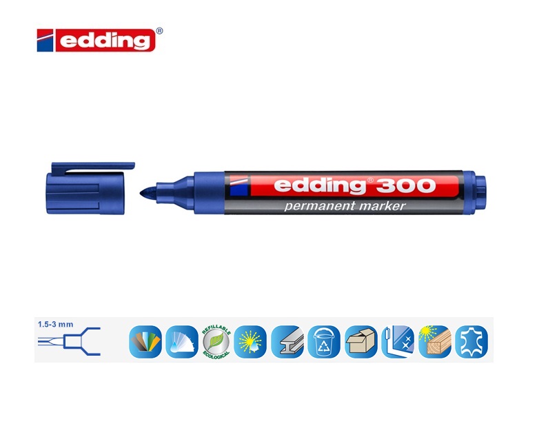 Edding 300 permanent marker violet | DKMTools - DKM Tools