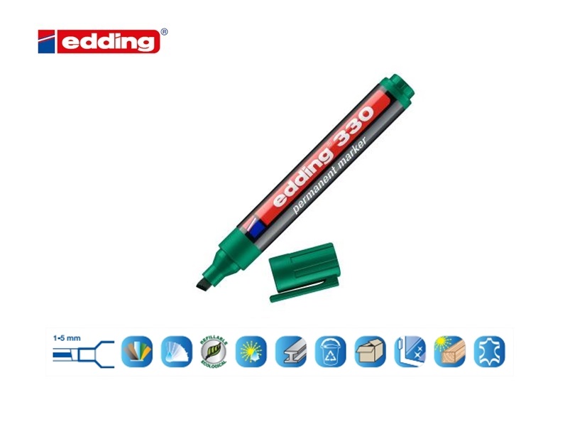 Edding 330 permanent marker groen